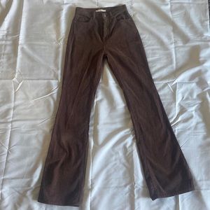 PacSun brown jeans, high rise, boot cut, size 00, used-like new